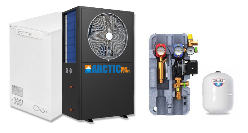 Thermal Battery with Arctic Heat Pump