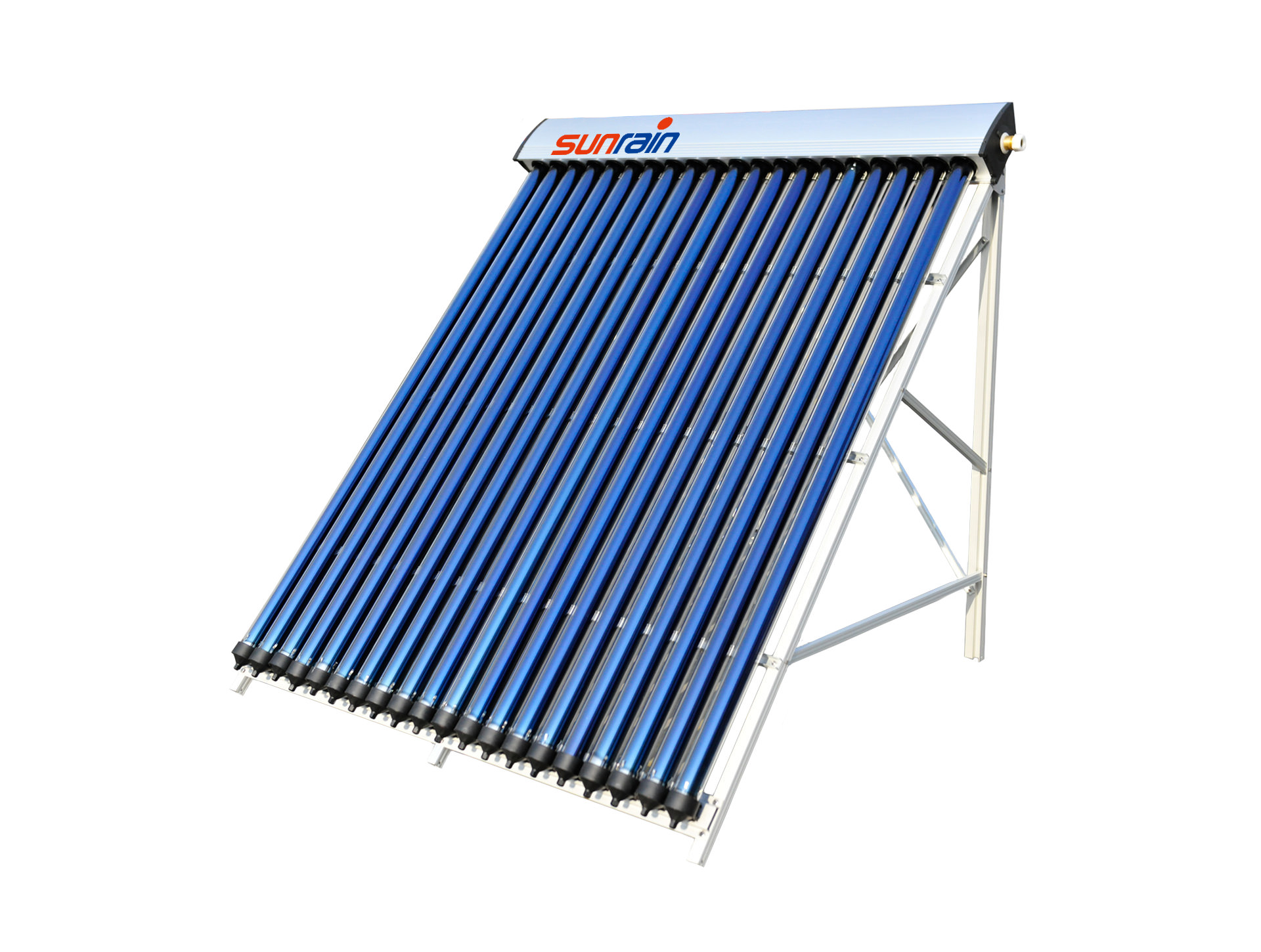 SunRain Solar Vacuum Tube Collector- 30 Tube Solar Water Heater With Adjustable Stand