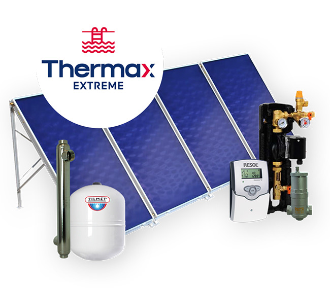 THERMAX EXTREME solar heater PACKAGES