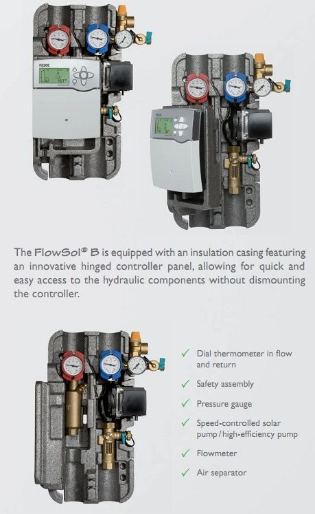 Resol Flowsol Pump Stations