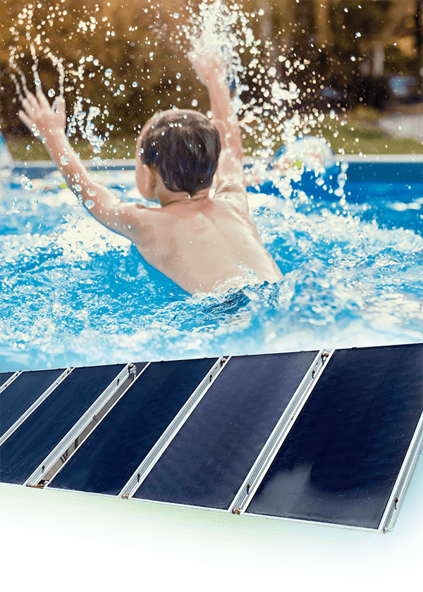 Premium solar swimming pool heaters