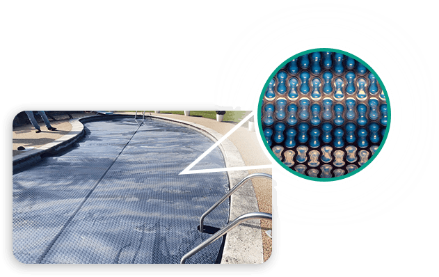 GeoBubble EnergyGuard solar pool cover