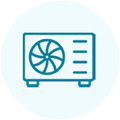 Solar pool heaters icon
