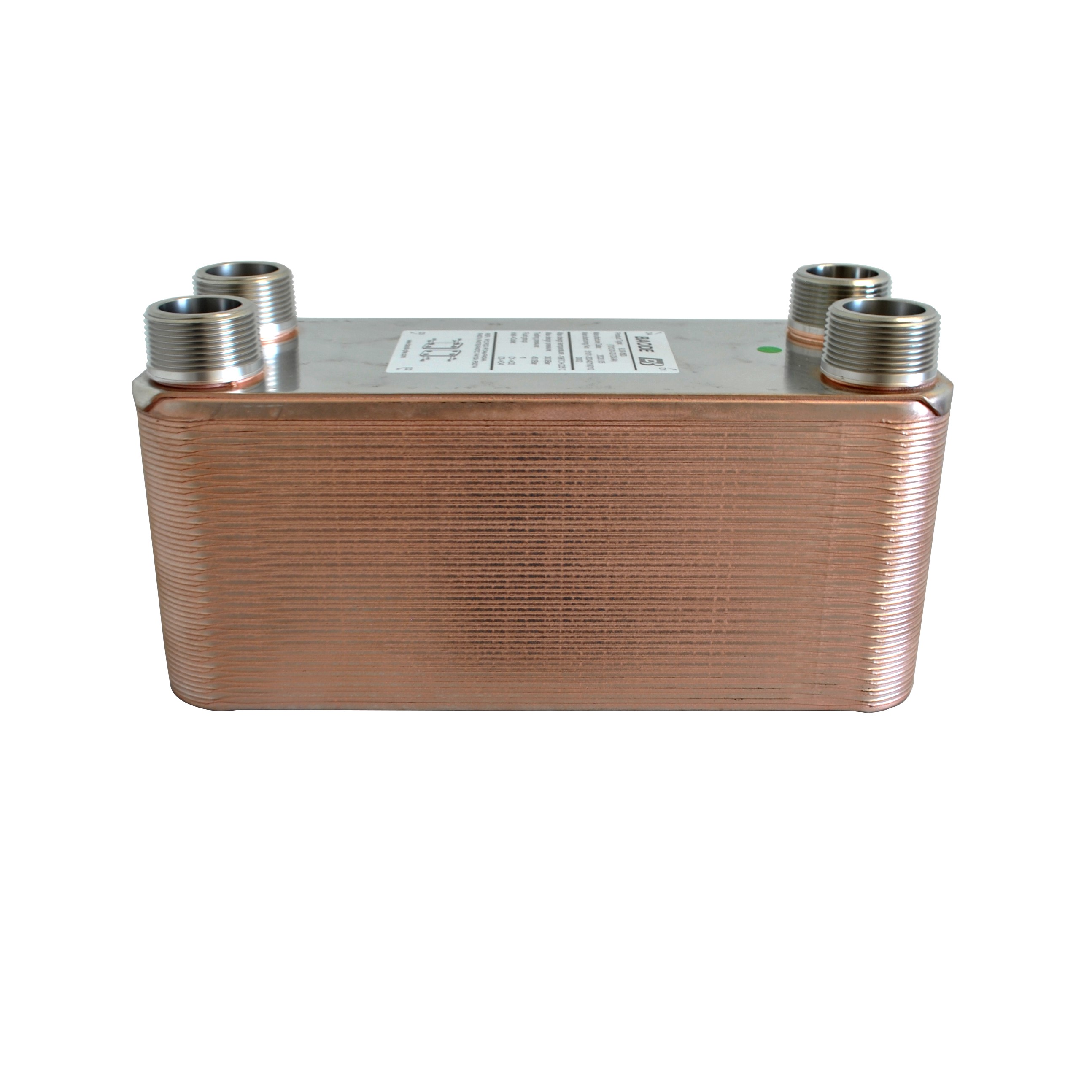 Baode BL26C Flat Plate Heat Exchanger 50 Plate