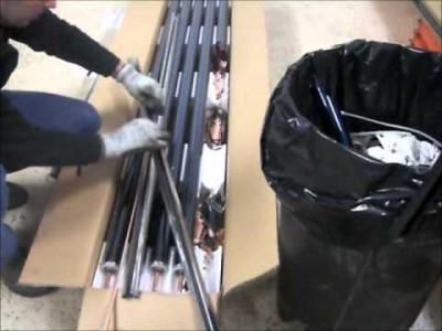 Replacing a broken collector Replacing a broken collector