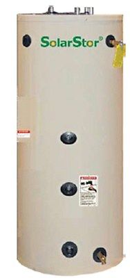 Solar GeoThermal Water Storage Tank- SolarStor 80 gallon SCE - Single Exchanger