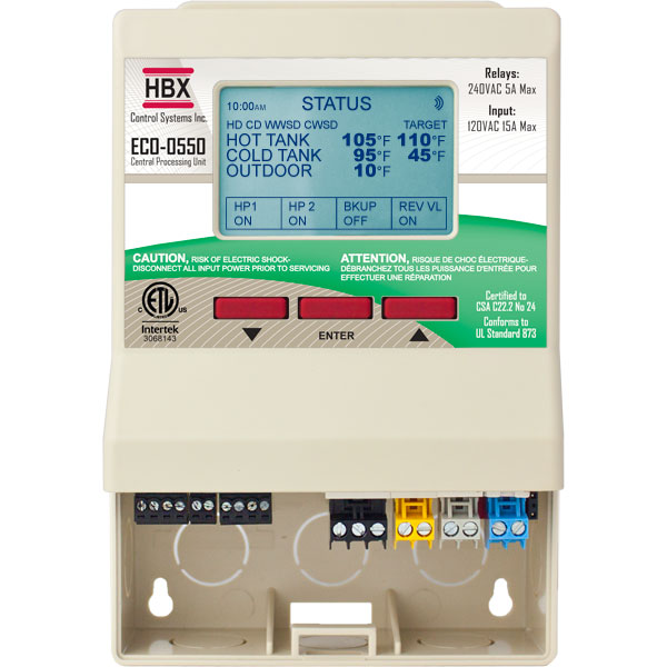 Advanced Heat Pump Controller - HBX ECO-0550