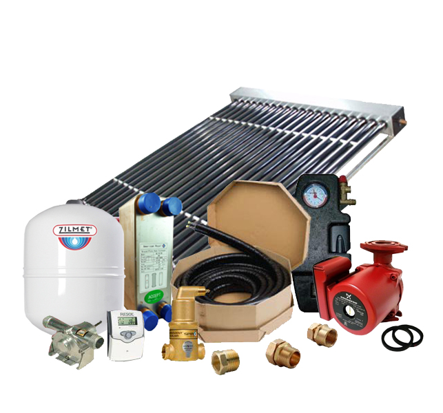 Solar Hot Water Retrofit Kit - 1 Collector