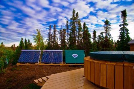 Solar Powered Hot Tub