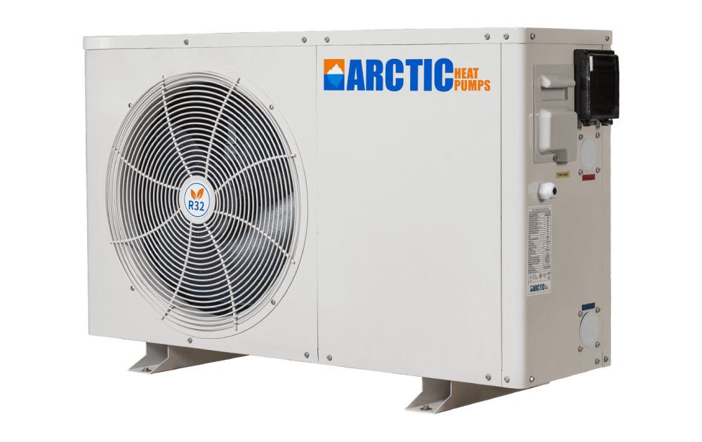 Arctic Titanium Heat Pump for Swimming Pools and Spas Heats & Chills 26,000 BTU DC Inverter