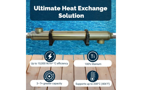 BluePool ST88T Heat Exchanger Titanium 300k