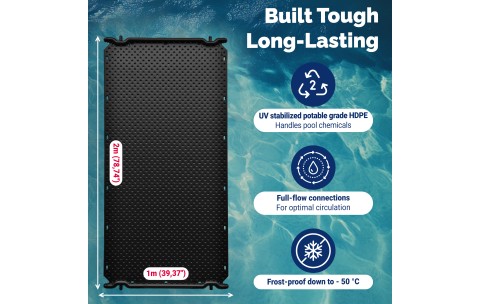 Thermax Max Absorber Solar Panel - 2m x 1m